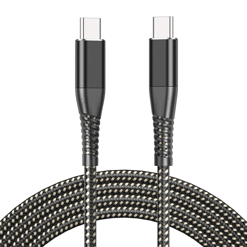 Nylon USB Type C to USB Type C cable