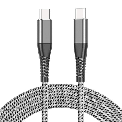 Nylon USB Type C to USB Type C cable
