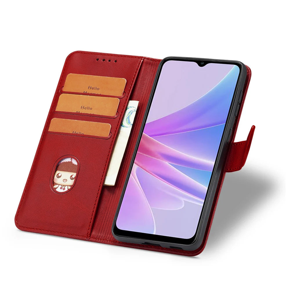 Premium Wallet Case for OPPO A18