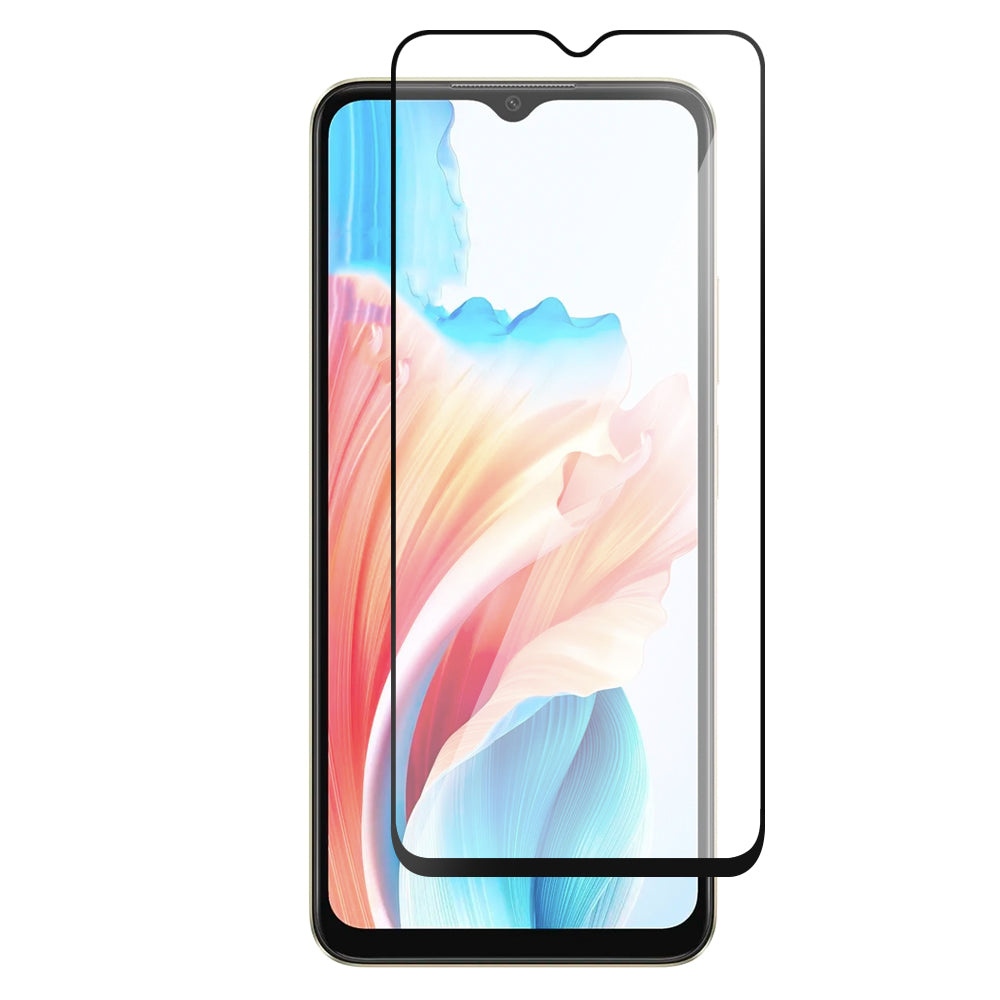 Full cover Glass Screen Protector for OPPO A18