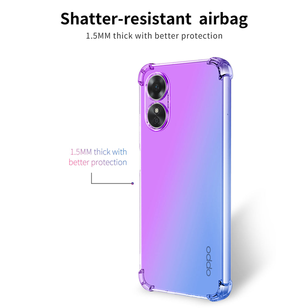 Gradient Gel Case for OPPO A78 5G