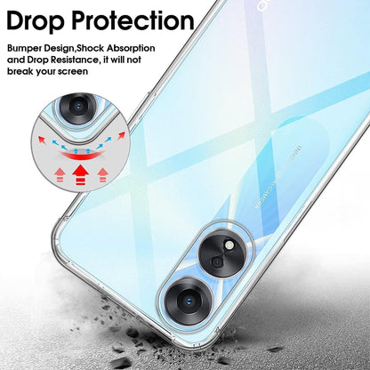 Clear Gel Case for OPPO A78 5G