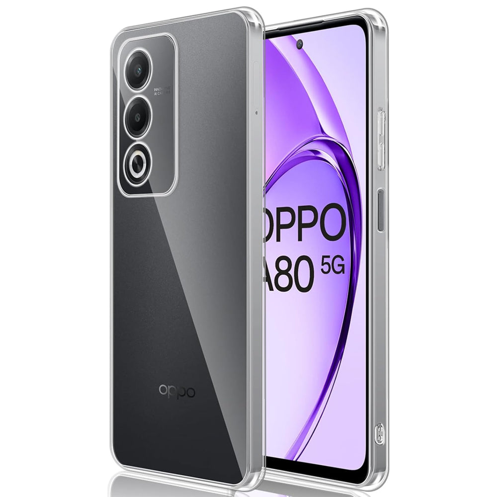 Clear Gel Case for OPPO A80 5G