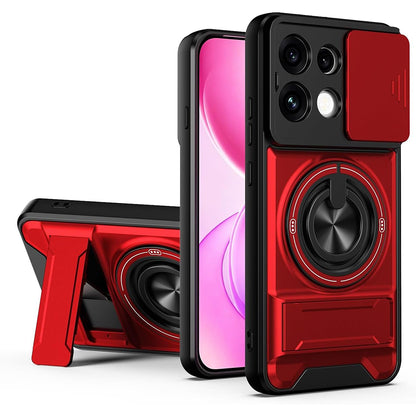 Magsafe Compatible Tough Ring Stand  Case for Oppo Reno 16 F