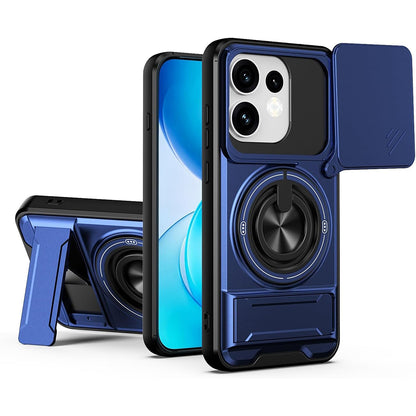 Magsafe Compatible Tough Ring Stand Case for Oppo Reno 16 Pro