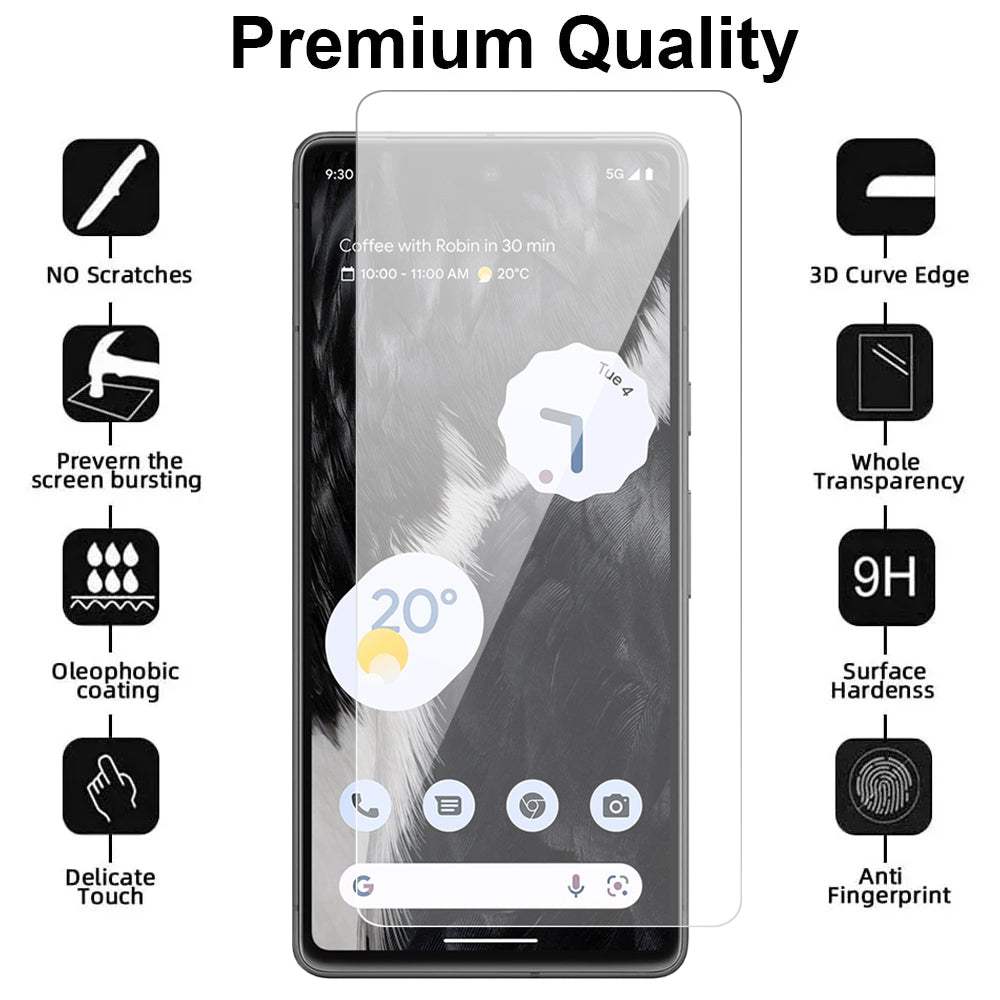 Glass Screen Protector for Google Pixel 7