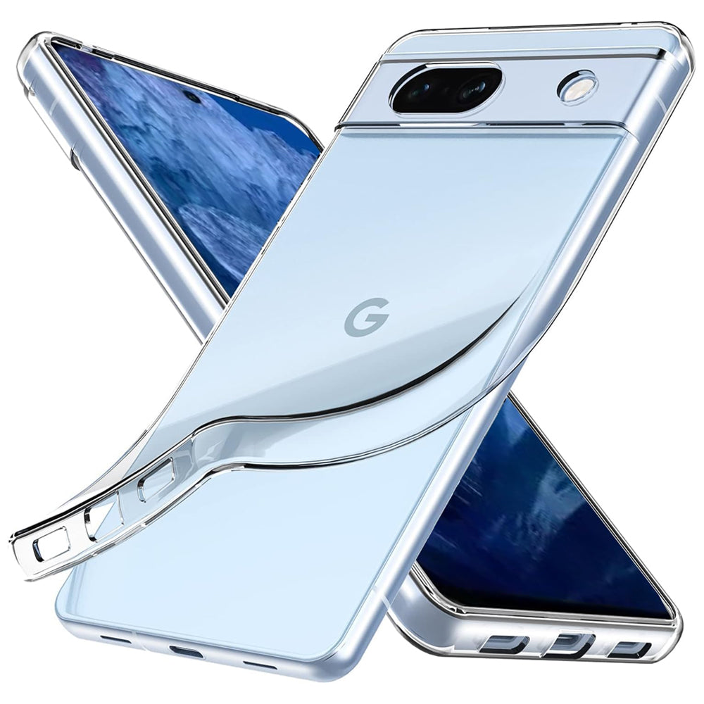 Clear Gel Thin Case for Google Pixel 8a