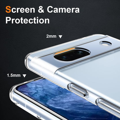 Clear Gel Thin Case for Google Pixel 8a