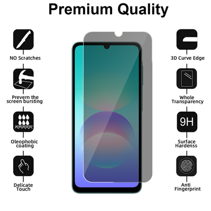 Privacy Glass Screen Protector for Samsung Galaxy A08