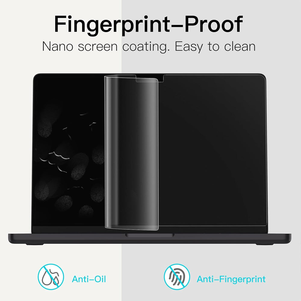 Clear Film Screen Protector for Macbook Pro 16" (2021 - 2024) (2 pack)
