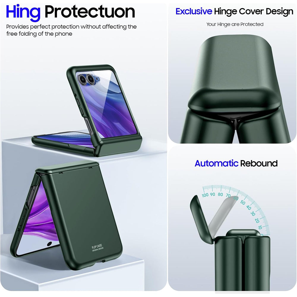 Hinge Protection Flip Case for Motorola Razr 50