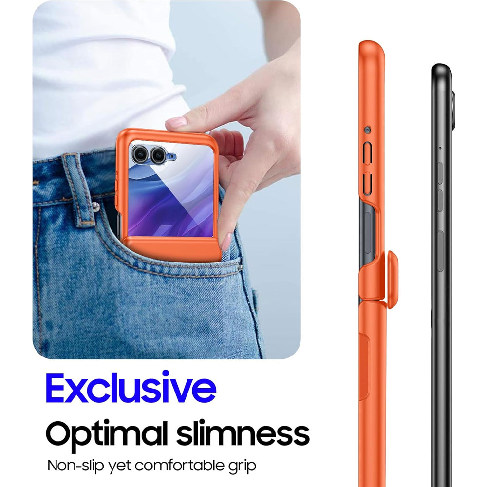 Hinge Protection Flip Case for Motorola Razr 50