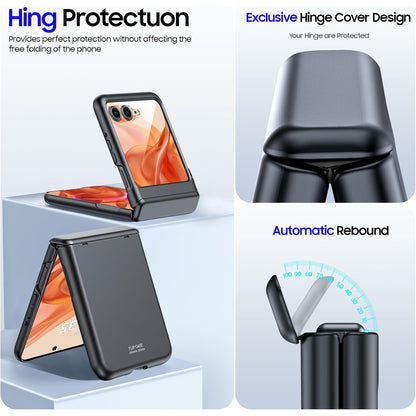 Hinge Protection Flip Case for Motorola Razr 50 Ultra