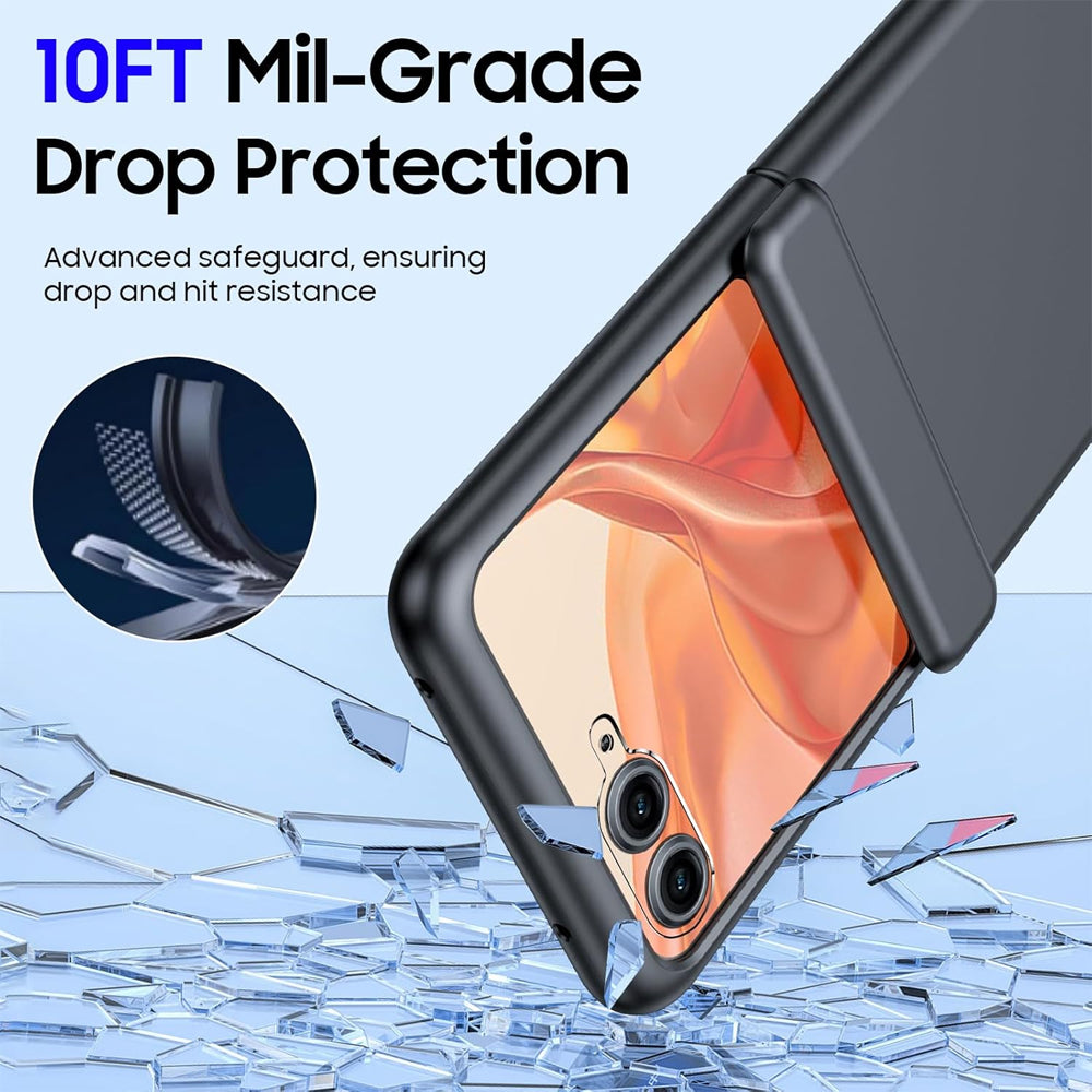Hinge Protection Flip Case for Motorola Razr 50 Ultra