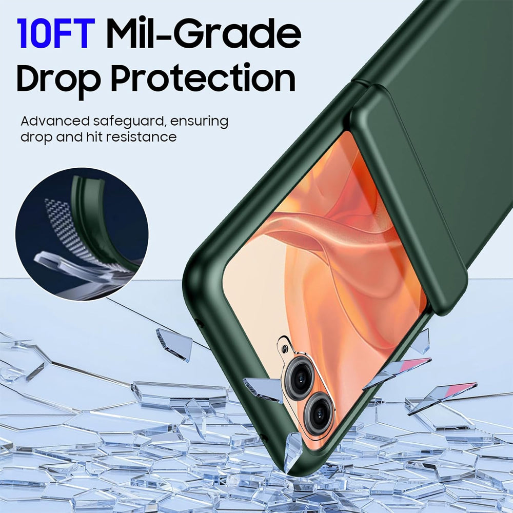 Hinge Protection Flip Case for Motorola Razr 50 Ultra