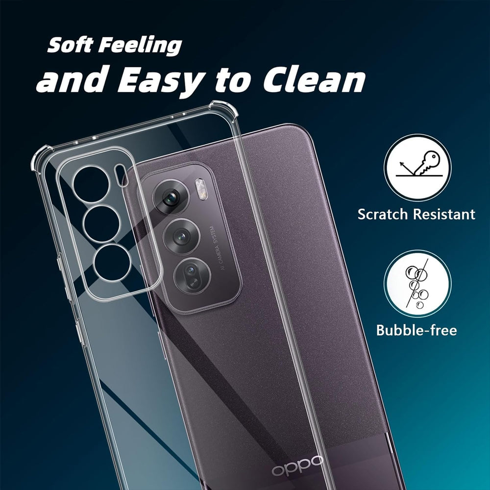 Bumper Clear Case for OPPO Reno12 Pro 5G