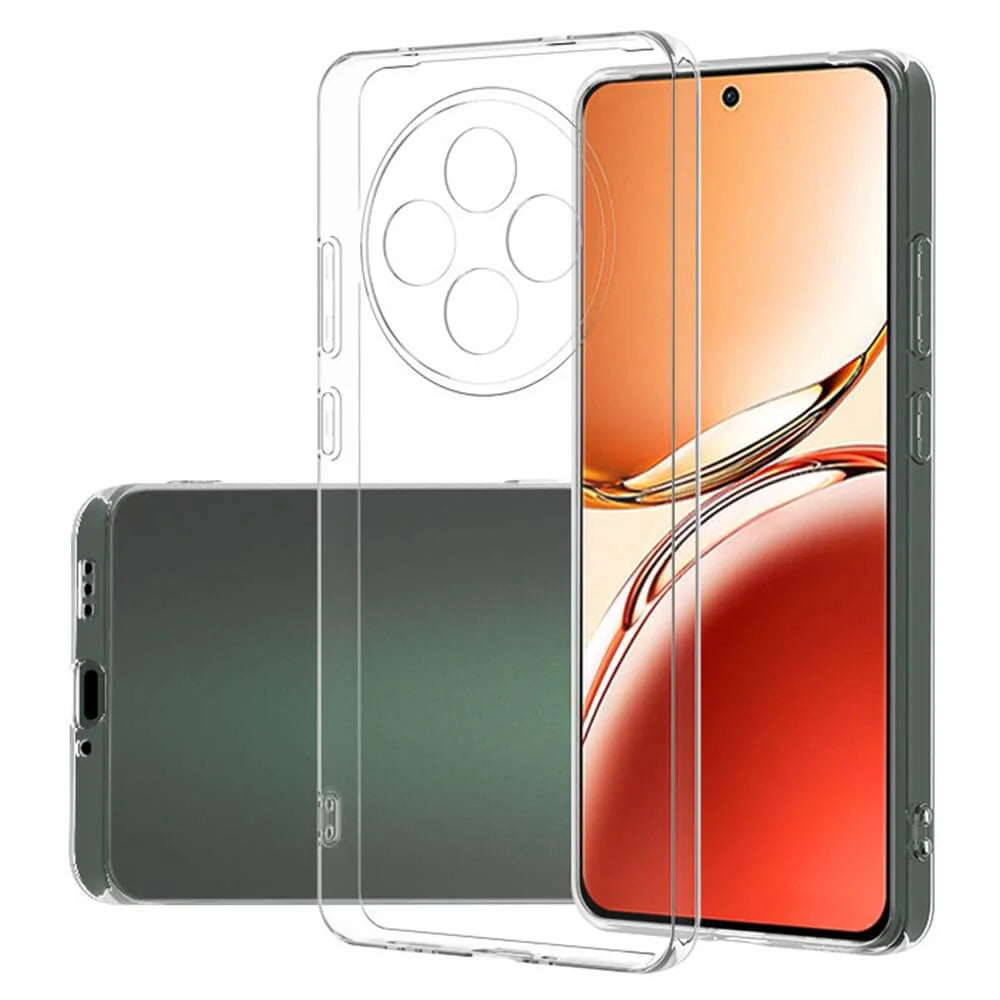 Clear Gel Case for OPPO Reno12 F 5G