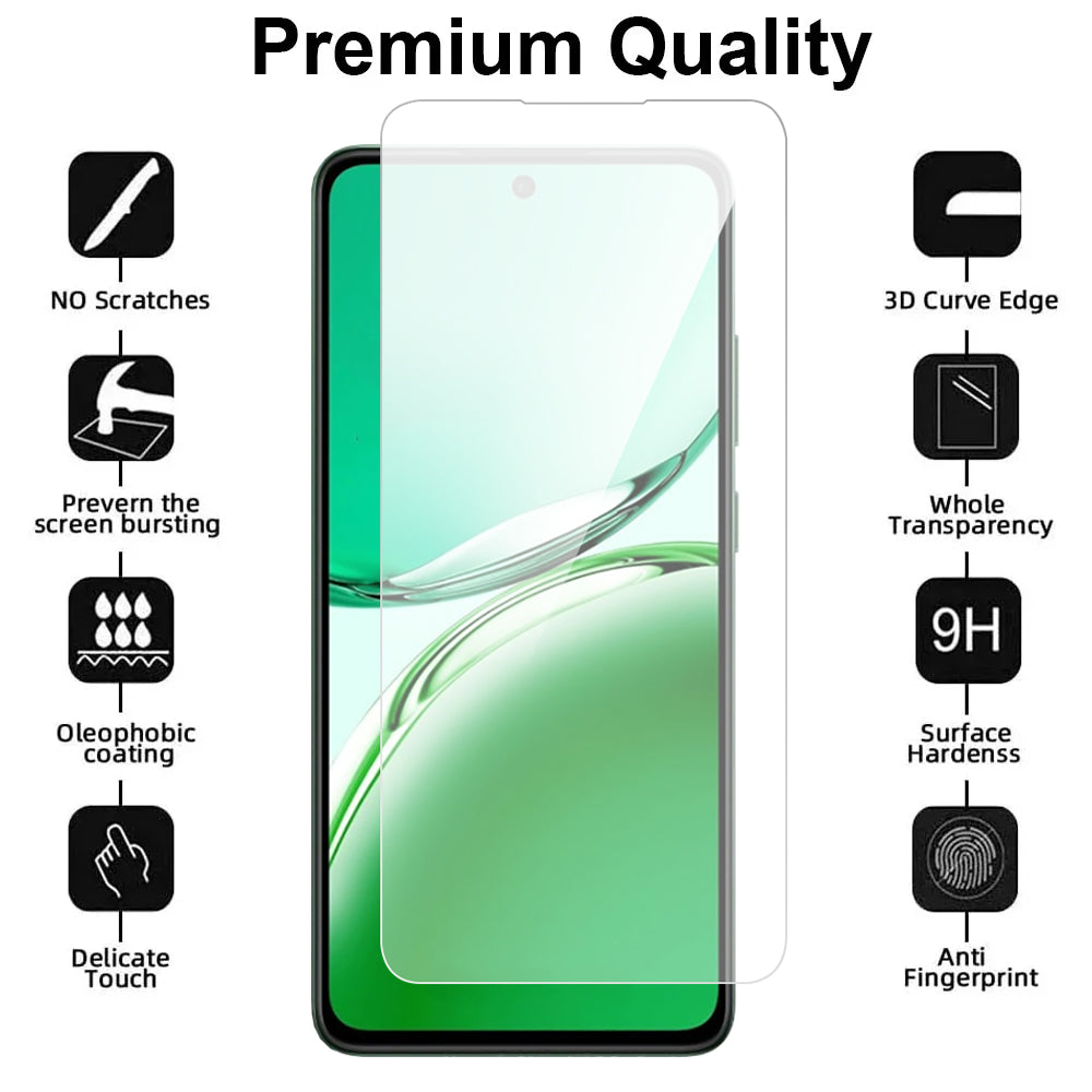Glass Screen Protector for OPPO Reno12 F 5G