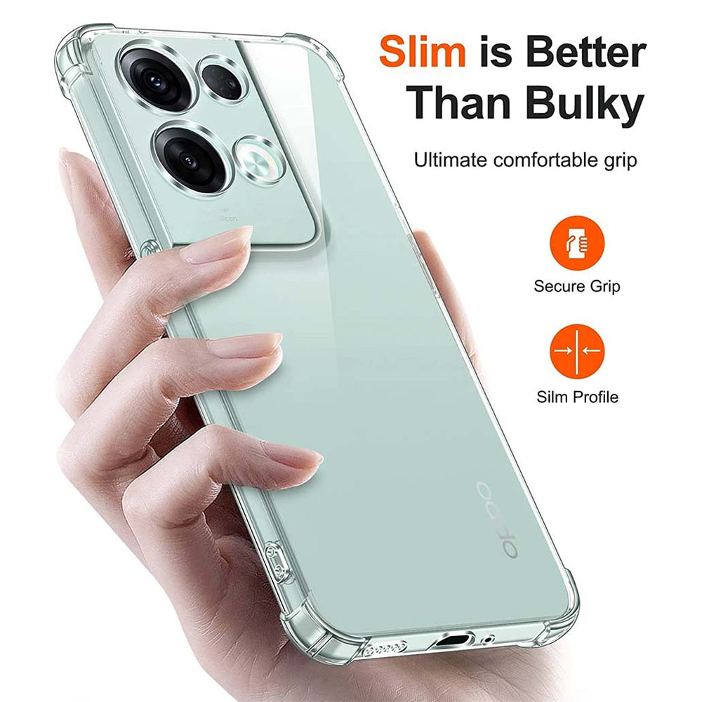 Bumper Clear Case for OPPO Reno8 5G