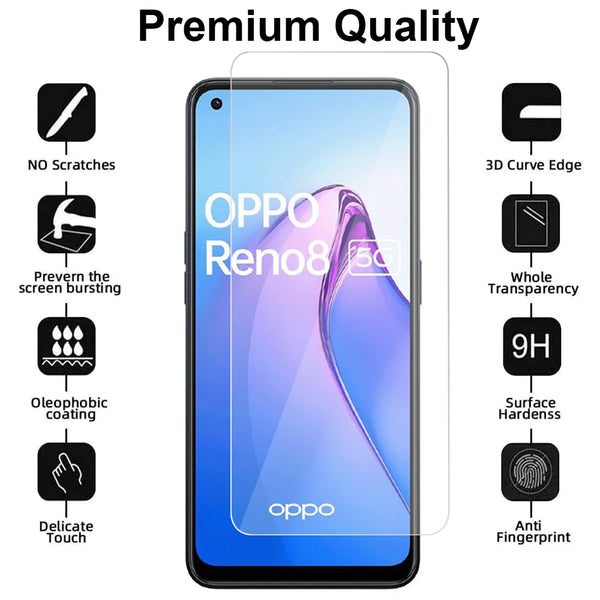 Glass Screen Protector for OPPO Reno8 5G