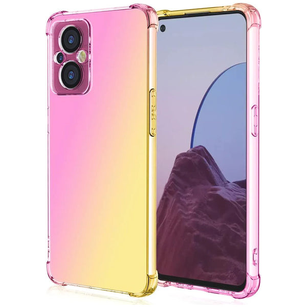 Gradient Gel Case for OPPO Reno8 Lite 5G