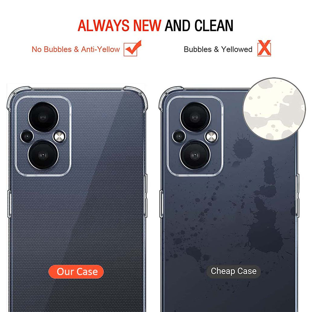 Bumper Clear Case for OPPO A80 5G