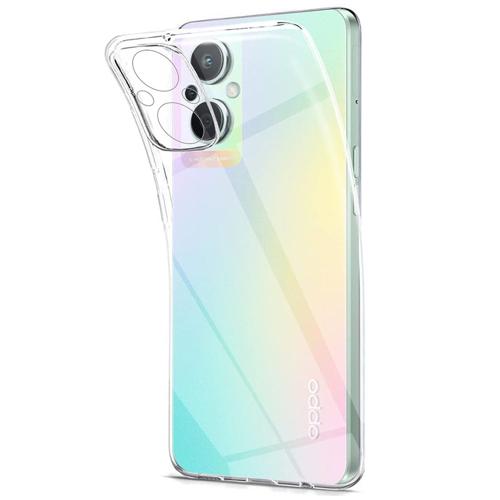 Clear Gel Case for OPPO Reno8 Lite 5G