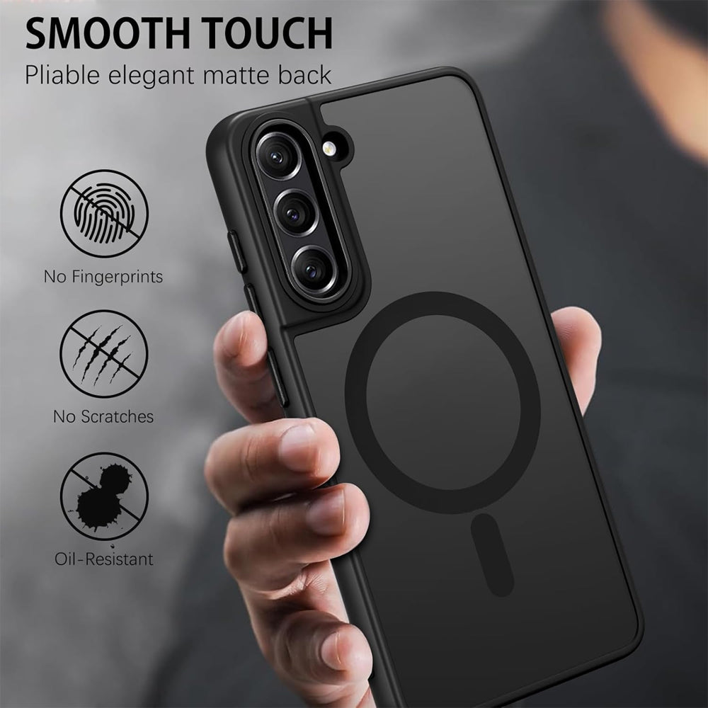 Matte Magsafe Compatible Case for Samsung Galaxy S21
