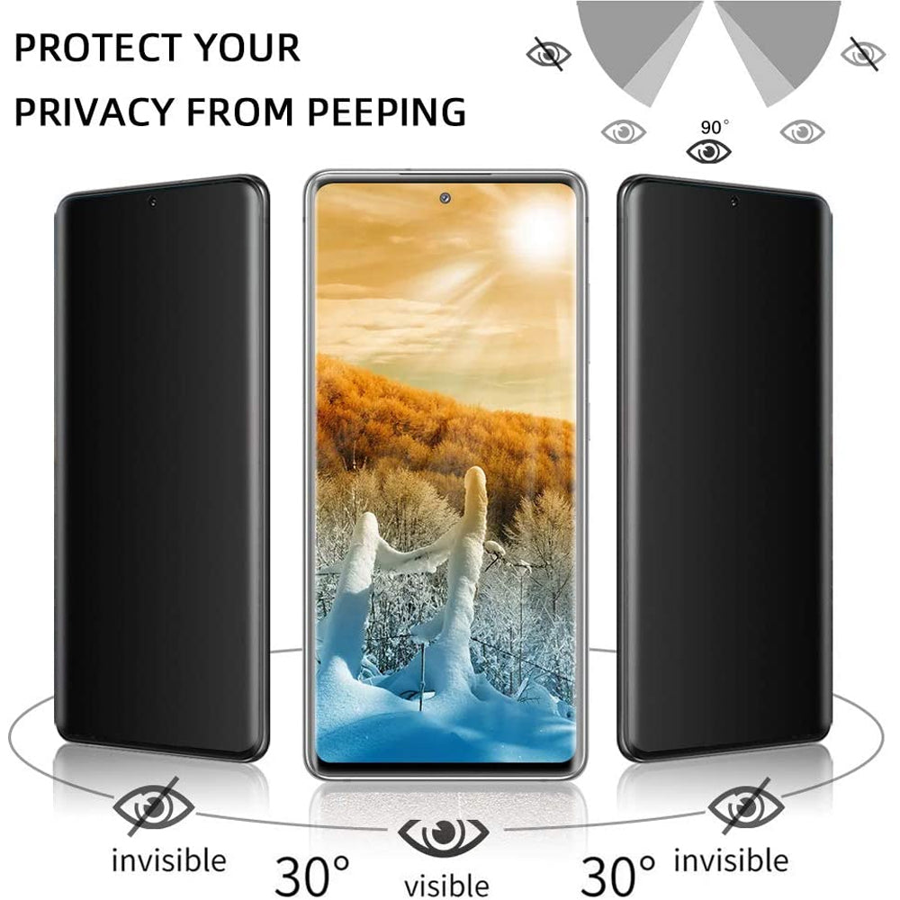 Front Cover Privacy Glass Screen Protector for Samsung Galaxy Z Fold 8 - Case Friendly