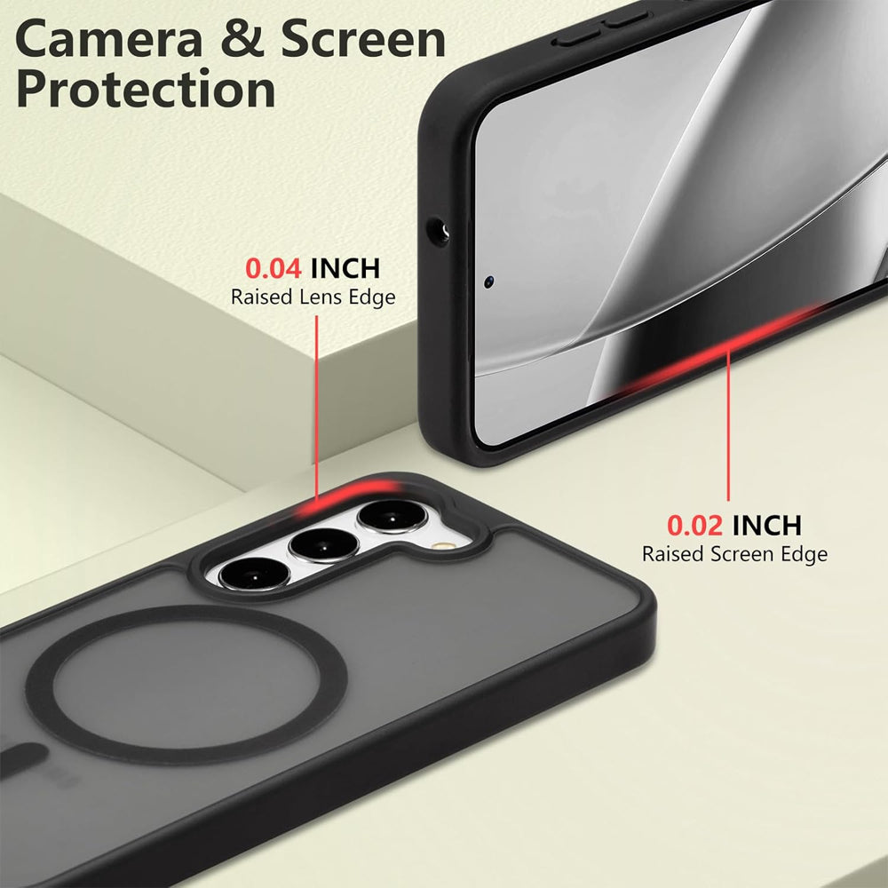 Matte Magsafe Compatible Case for Samsung Galaxy S22