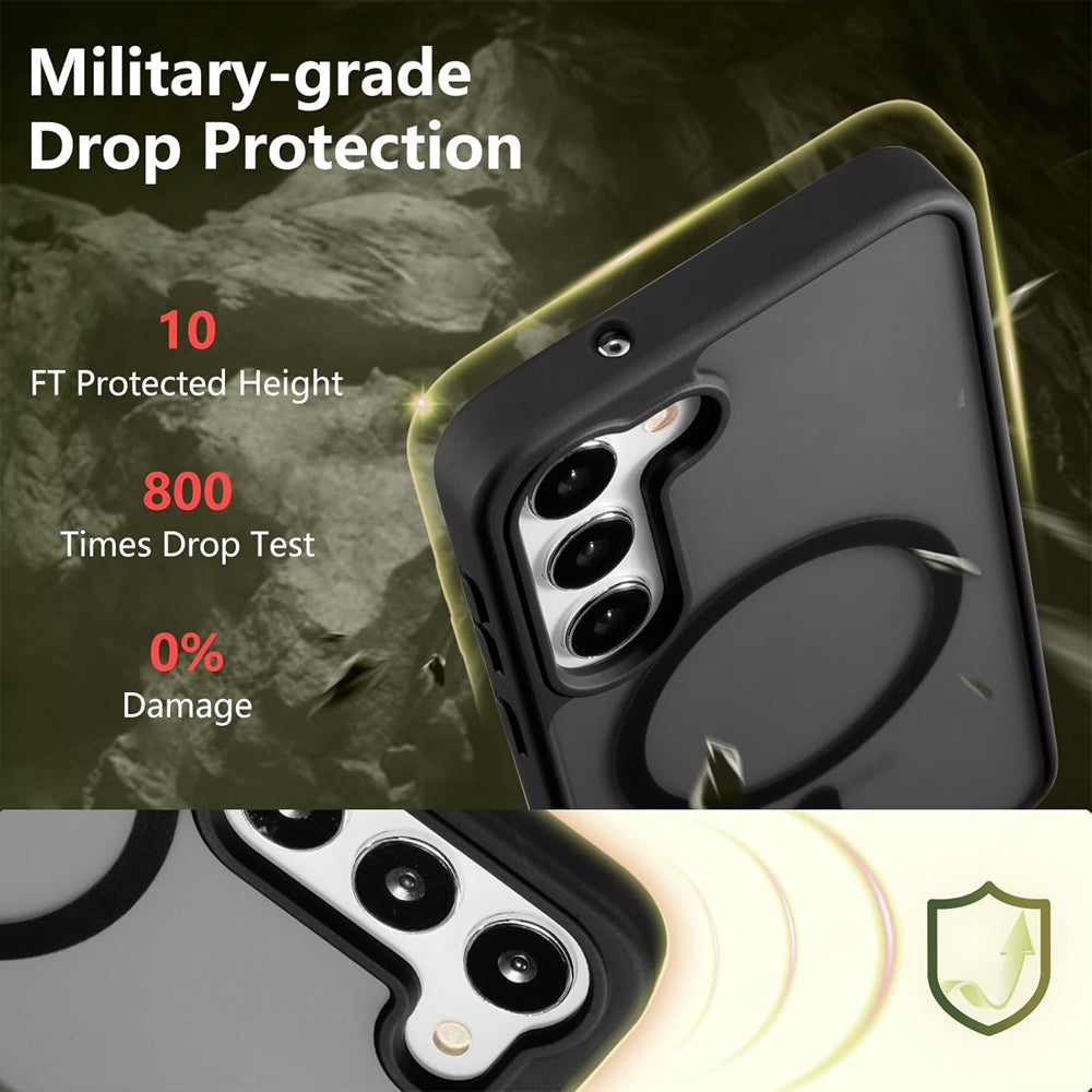 Matte Magsafe Compatible Case for Samsung Galaxy S22