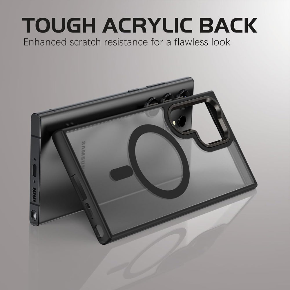 Matte Magsafe Compatible Case for Samsung Galaxy S22 Ultra