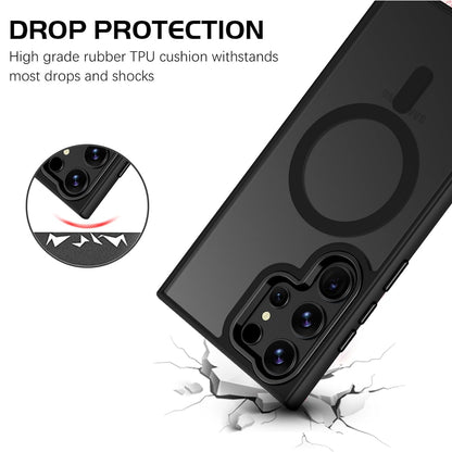 Matte Magsafe Compatible Case for Samsung Galaxy S22 Ultra