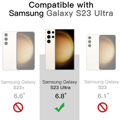 Clear Thin Magsafe Compatible Case for Samsung Galaxy S23 Ultra