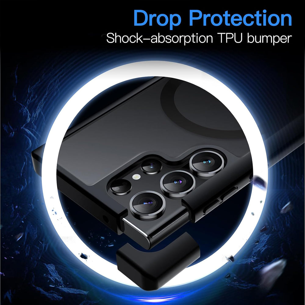 Matte Magsafe Compatible Case for Samsung Galaxy S23 Ultra