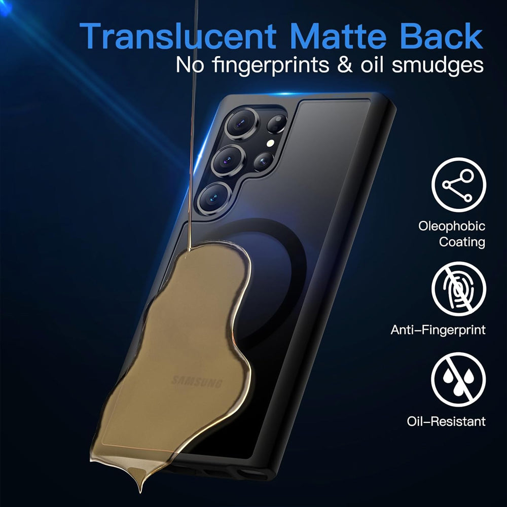 Matte Magsafe Compatible Case for Samsung Galaxy S23 Ultra