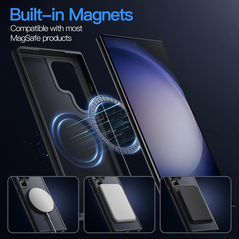 Matte Magsafe Compatible Case for Samsung Galaxy S23 Ultra