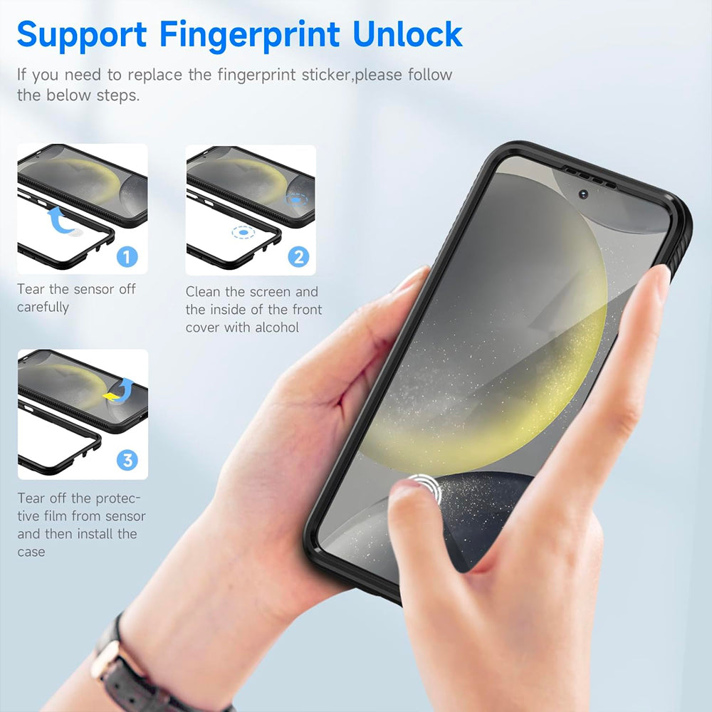 Samsung Galaxy S24 Case 360 Shockproof Cover