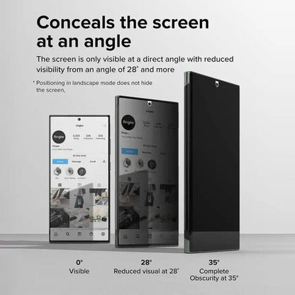 Privacy Matte Ceramic Film Screen Protector for iPhone 14 Plus (2 pack)
