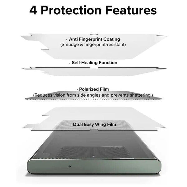 Privacy Matte Ceramic Film Screen Protector for Samsung Galaxy S23 (2 pack)