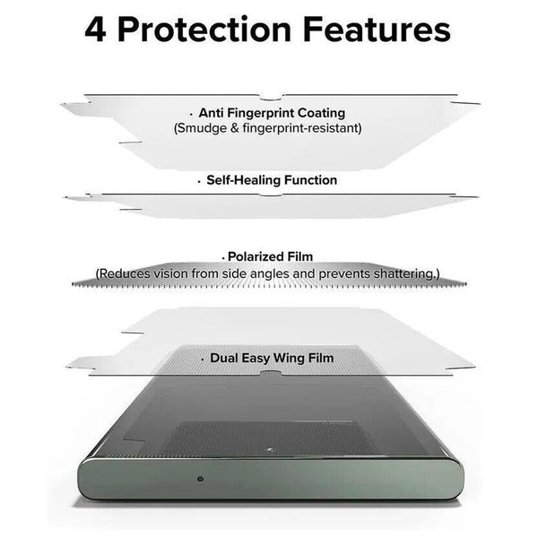 Privacy Matte Ceramic Film Screen Protector for Samsung Galaxy S22 Ultra (2 pack)