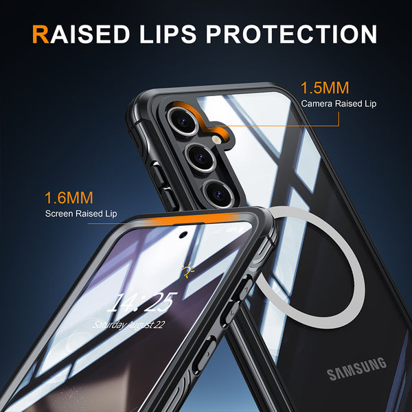 Heavy Duty 360 Protection Case for Samsung Galaxy S24 FE