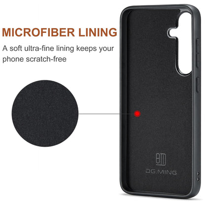Magnetic Detachable Leather Wallet Case for Samsung Galaxy S24 FE