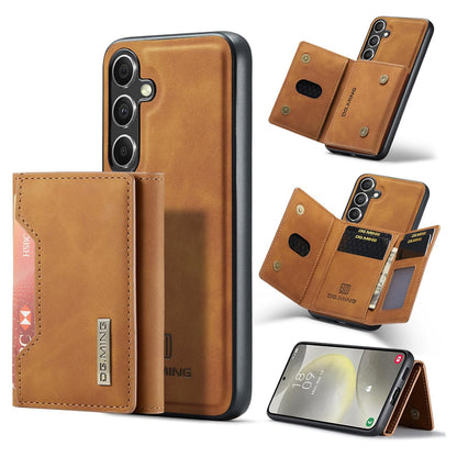 Magnetic Detachable Leather Wallet Case for Samsung Galaxy S24 FE