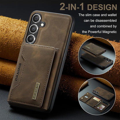 Magnetic Detachable Leather Wallet Case for Samsung Galaxy S24 FE