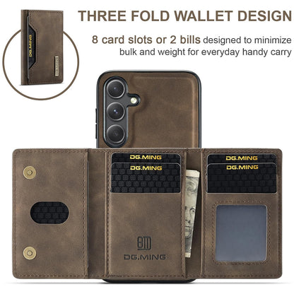 Magnetic Detachable Leather Wallet Case for Samsung Galaxy S24 FE