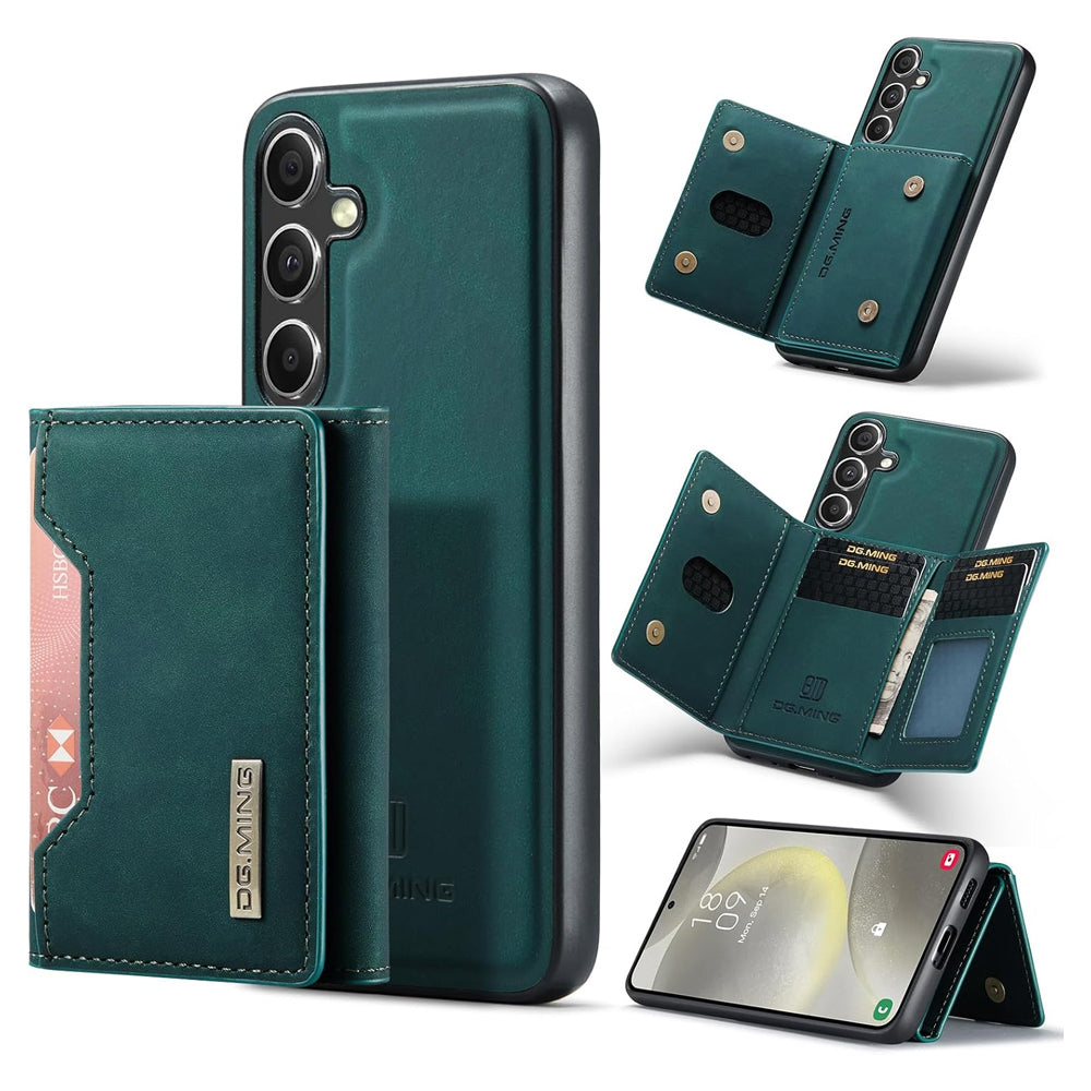 Magnetic Detachable Leather Wallet Case for Samsung Galaxy S24 FE