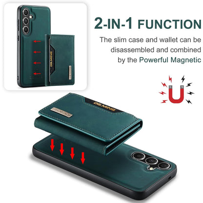 Magnetic Detachable Leather Wallet Case for Samsung Galaxy S24 FE