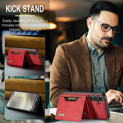 Magnetic Detachable Leather Wallet Case for Samsung Galaxy S24 FE