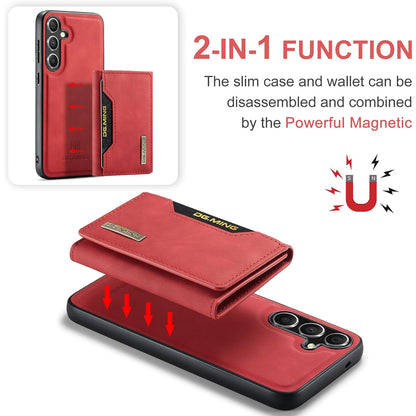 Magnetic Detachable Leather Wallet Case for Samsung Galaxy S24 FE